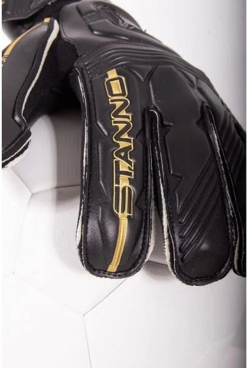 Stanno Ultimate Grip II Keepershandschoenen - Maat 10.5 - Zwart/Goud