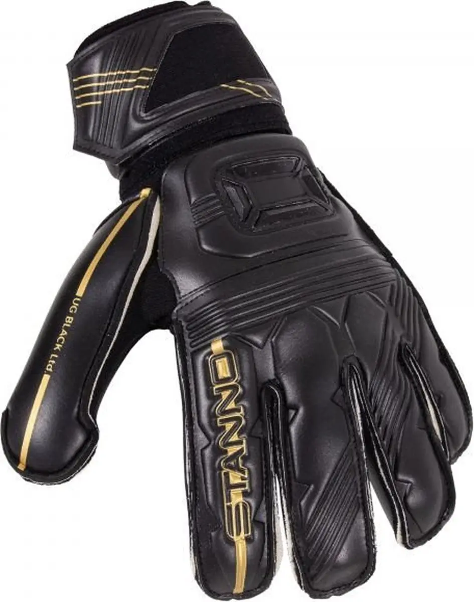 Stanno Ultimate Grip II Keepershandschoenen - Maat 10.5 - Zwart/Goud