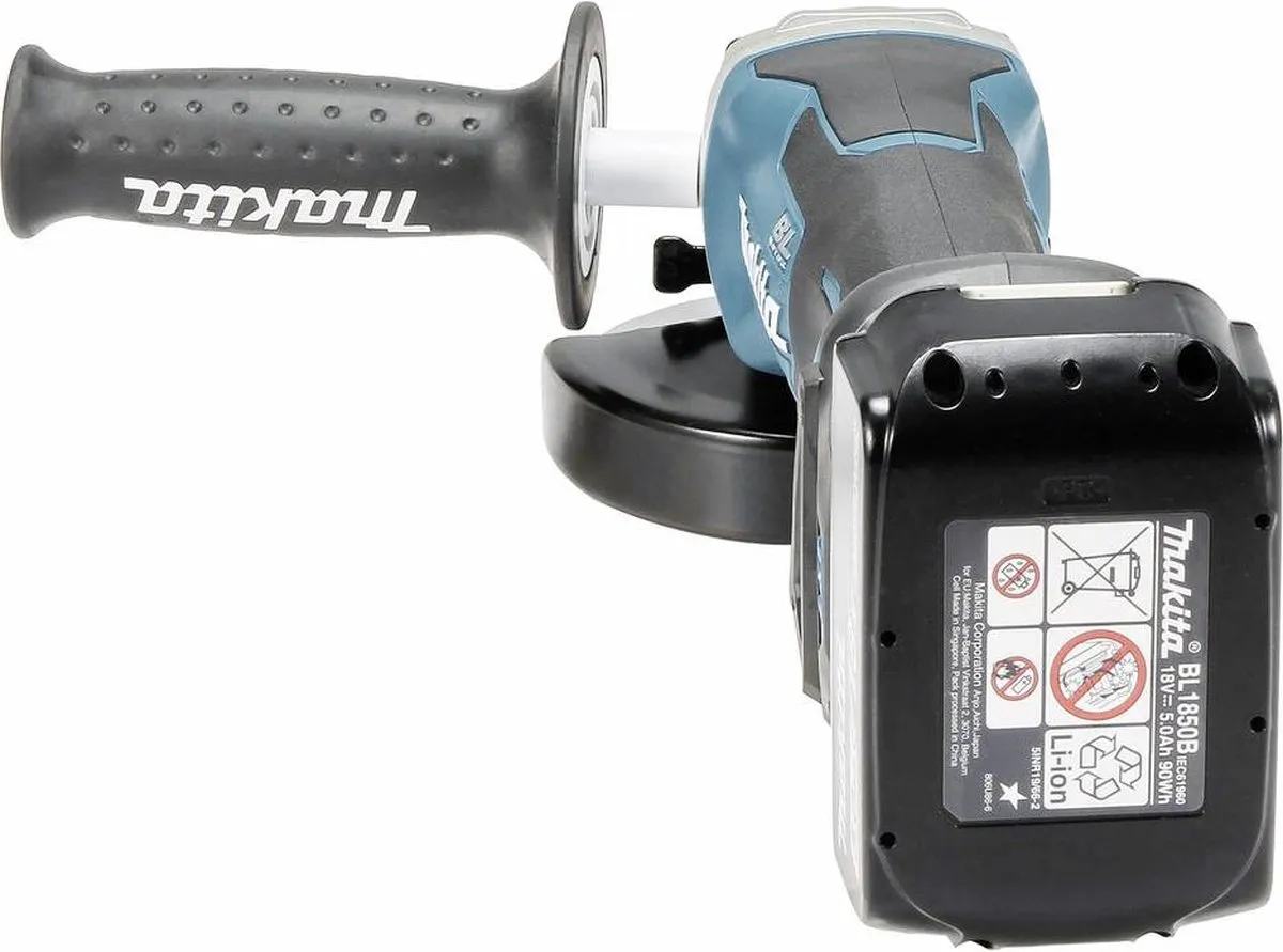 Makita DGA515Z Haakse Accuslijper 125mm - 18V - afbeelding 6 van 6