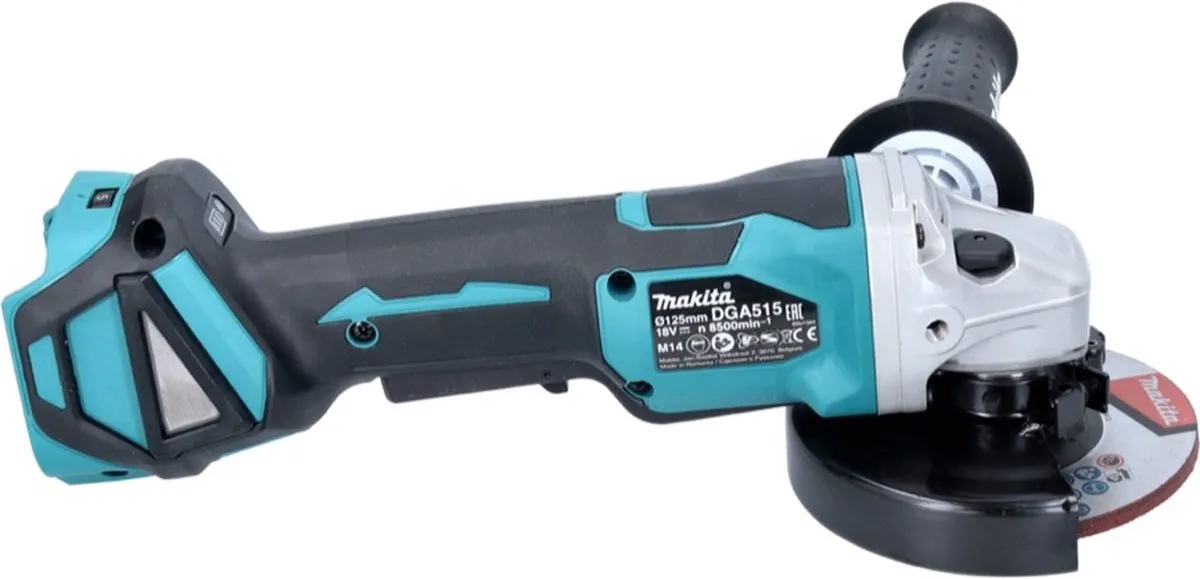 Makita DGA515Z Haakse Accuslijper 125mm - 18V