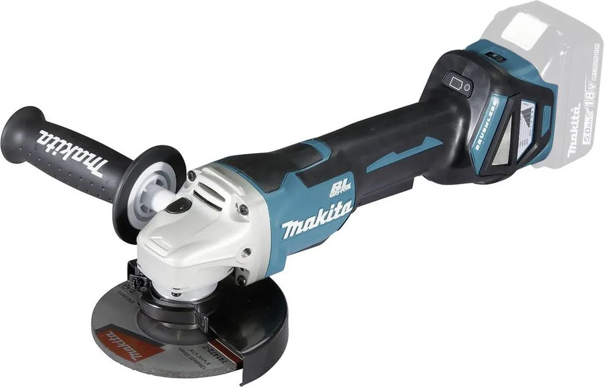 Makita DGA515Z Haakse Accuslijper 125mm