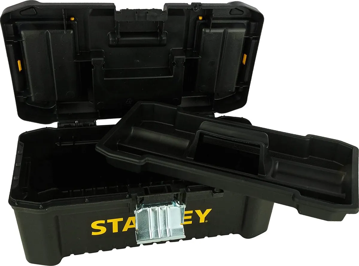 Stanley Essential M Gereedschapkoffer 12,5" - STST1-75515 - Geel/Zwart - afbeelding 6 van 6