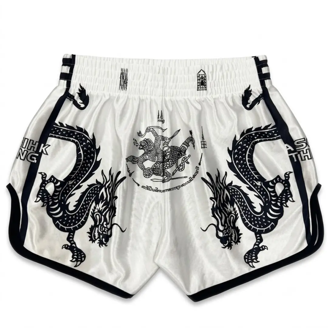 NUVEX Witte Boksbroek XL