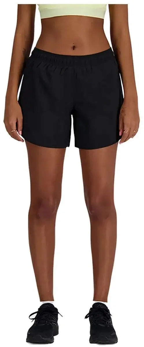 New Balance Sport Essential Short 5" Dames Sportbroek - M - Zwart - afbeelding 5 van 6