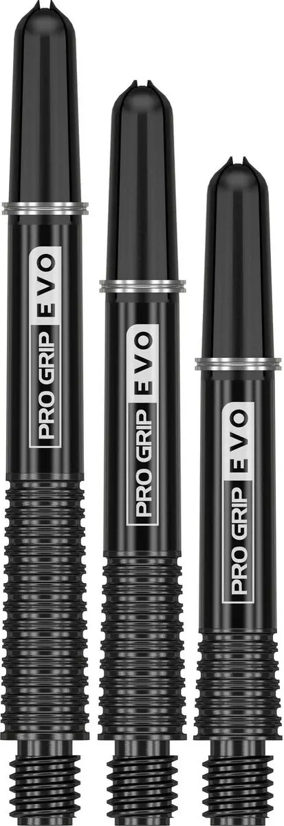 Target Pro Grip Evo Al Black Dart Shafts