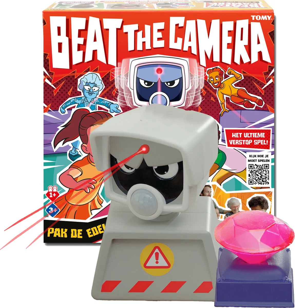 Tomy Beat The Camera Actiespel - 6 Spelers - T73271