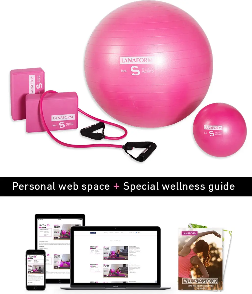 Lanaform Balance & Pilates Set - Veelkleurig