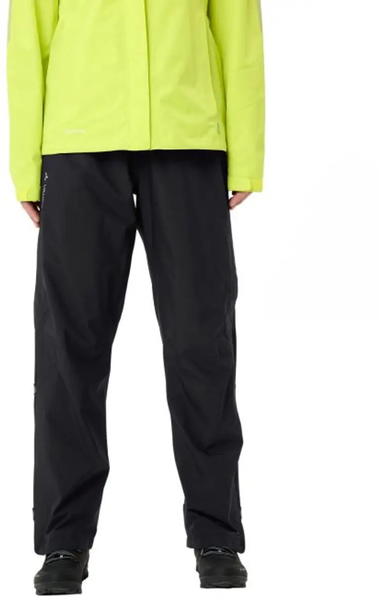 Vaude Fluid Regenbroek Dames - Maat 34 - Zwart