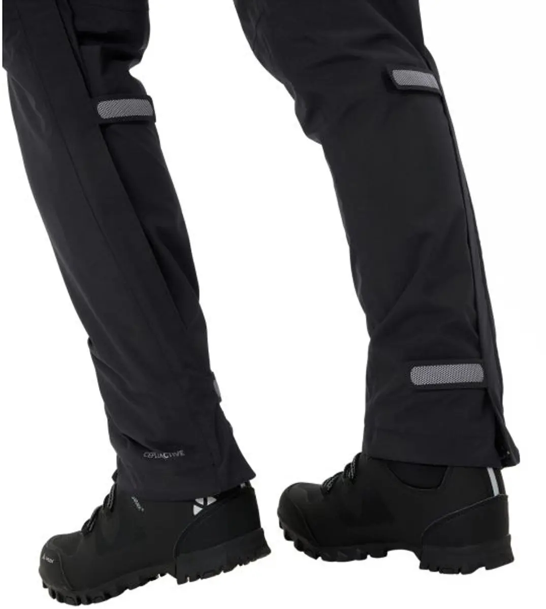 Vaude Fluid Regenbroek Dames - Maat 34 - Zwart