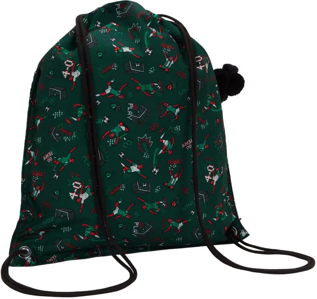 Kipling Supertaboo Gymtas Soccer Print - Multicolor