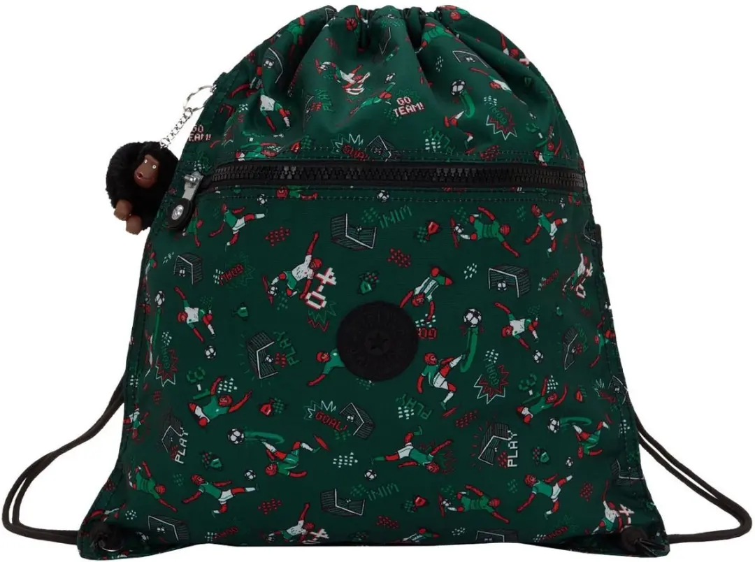 Kipling Supertaboo Gymtas Soccer Print