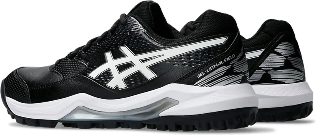 ASICS Gel-Lethal Field 2 Voetbalschoen - Maat 40 - Zwart