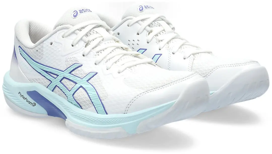 ASICS Beyond FF Women Sportschoenen 39 - White/Aquamarine - afbeelding 6 van 6