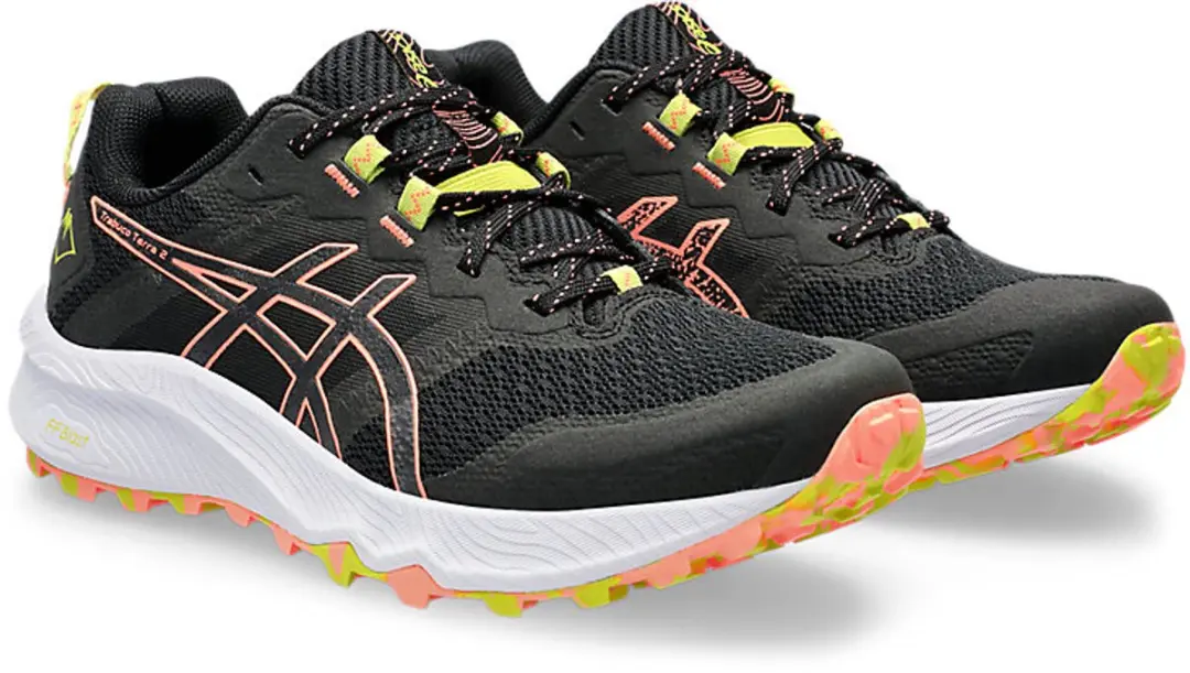 ASICS Trabuco Terra 2 Trailschoen 37.5 - Zwart/Roze - afbeelding 6 van 6