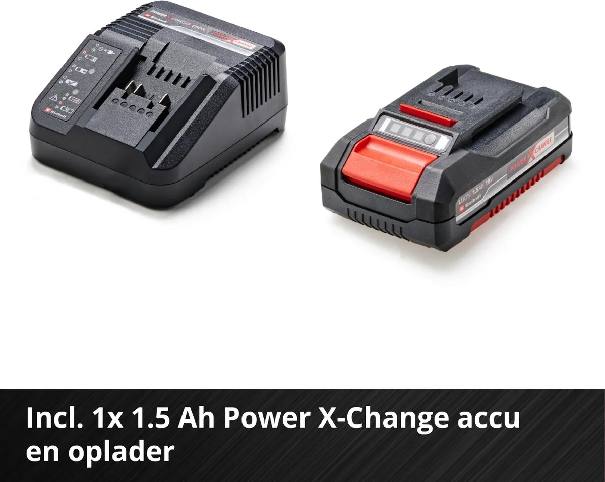 Einhell TC-CD 18/35 Li Kit Accu Boor-/Schroefmachine - 18V - 35Nm - 1x 1,5Ah - afbeelding 6 van 6