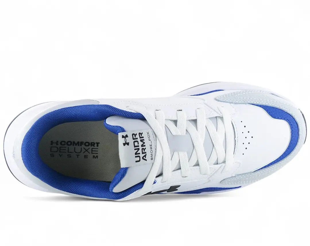 Under Armour EDGE Leather Heren Sportschoenen 3028375-103 - Wit