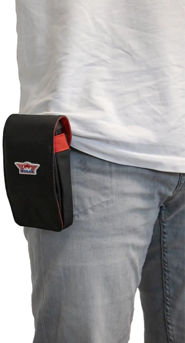 Bull's Space Dart Case BU-66391 - Zwart/Rood