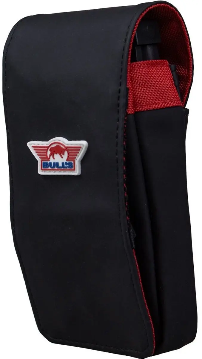 Bull's Space Dart Case BU-66391 - Zwart/Rood