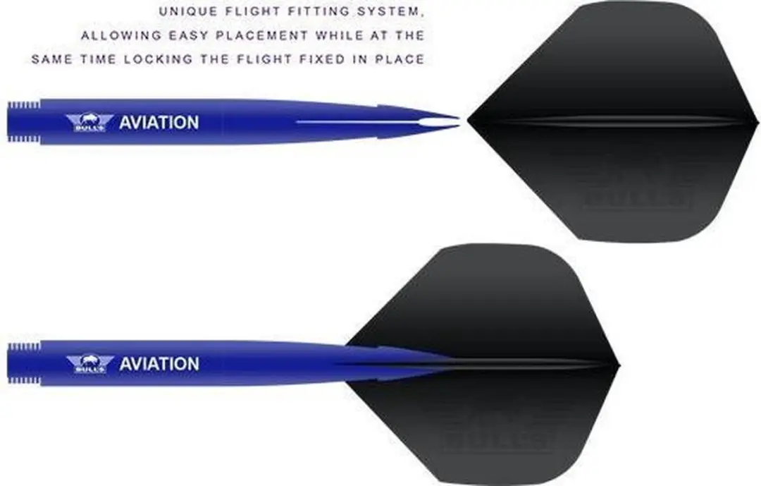 Bull's Aviation Blue BU-55312 Dart Shafts