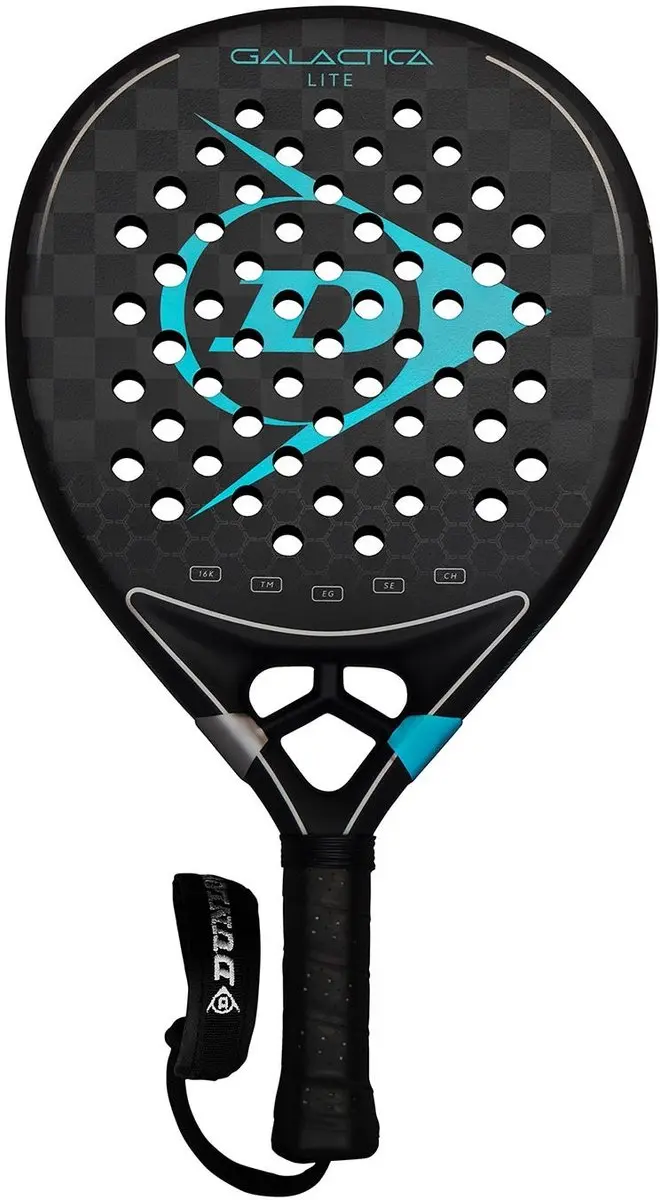 Dunlop Galactica Lite 2025 Padelracket - L0 - Zwart