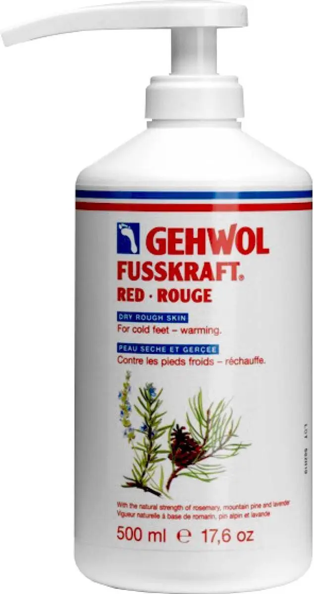 Gehwol Rood 500ml met pomp
