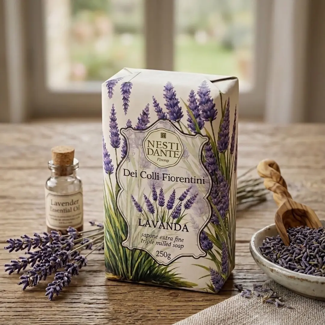 Nesti Dante Dei Colli Fiorentini Lavendel Zeep 250g - afbeelding 6 van 6