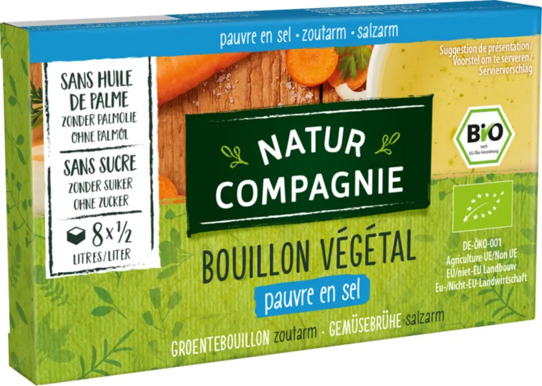 Natur Compagnie Groentebouillon Bio 8x8g