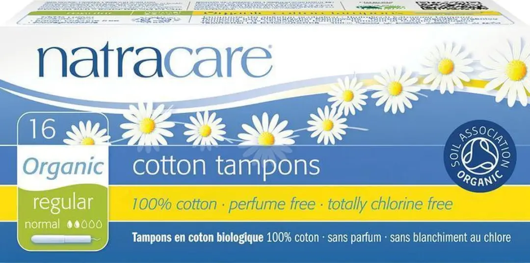 Natracare Normale Tampons met Inbrenghuls - 1 Stuk