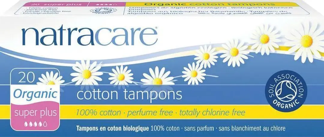 Natracare Super Plus Tampons 20 Stuks