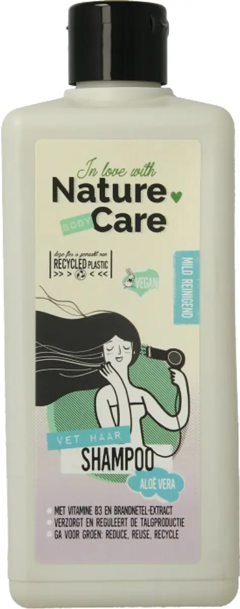 Nature Care Shampoo Aloe Vera Vet Haar 500ml