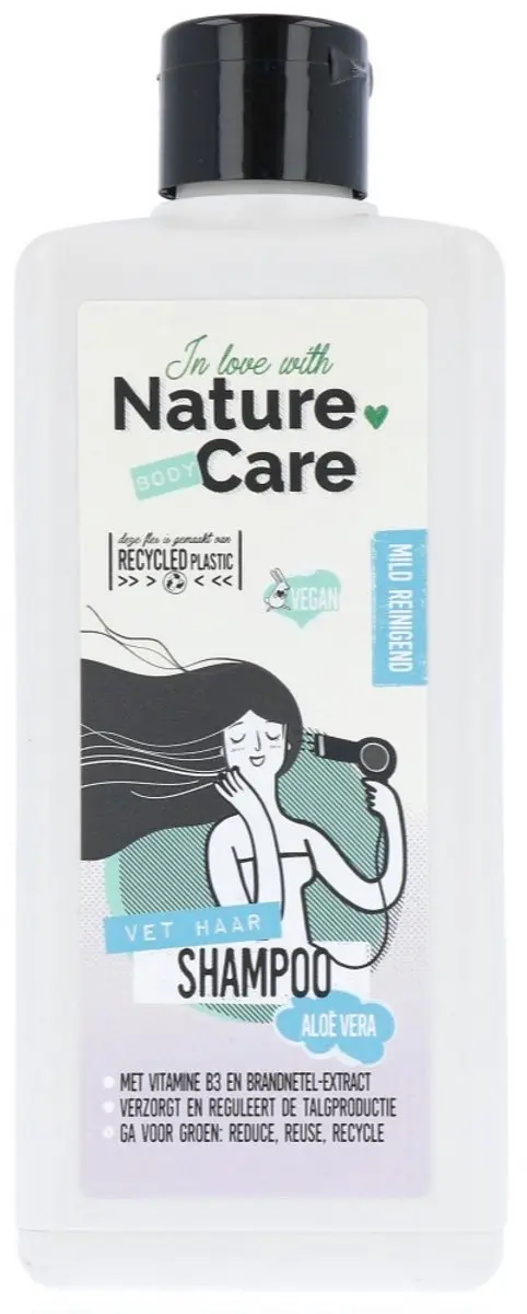 Nature Care Shampoo Aloe Vera Vet Haar 500ml