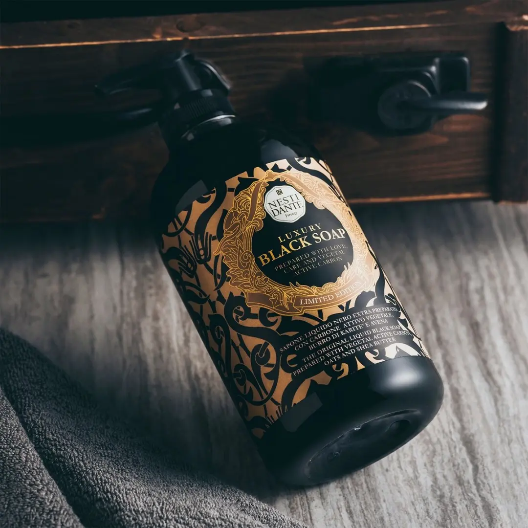 Nesti Dante Luxury Black Soap Vloeibare Handzeep 500ml