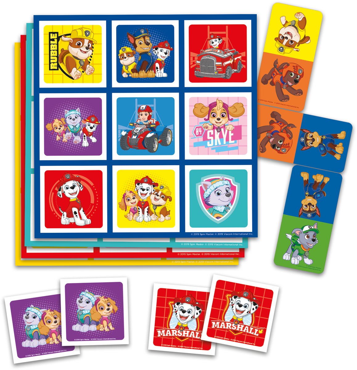 Tactic PAW Patrol 3-in-1 Spellenverzameling – Kaartspel - Lotto – Domino – Memo - Kinderspel vanaf 4 jaar