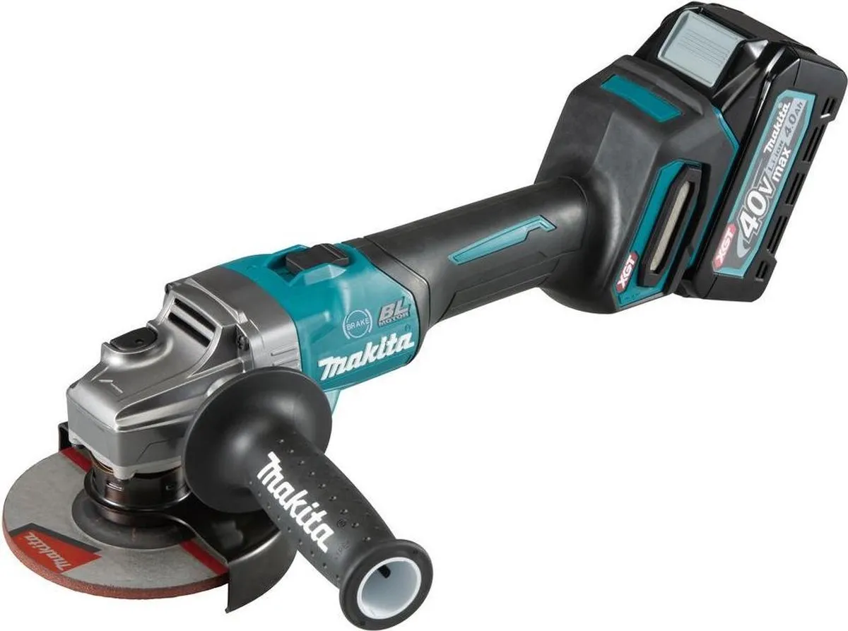 Makita GA005GZ01 40V Haakse Slijper - 115mm