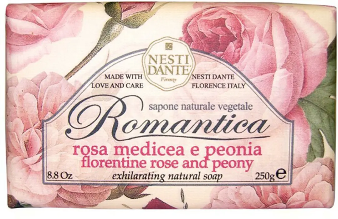 Nesti Dante Romantica Florentine Rose & Peony Zeep 250g