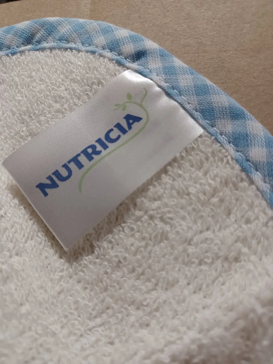 Nutricia Baby Spuugdoekje - Wit
