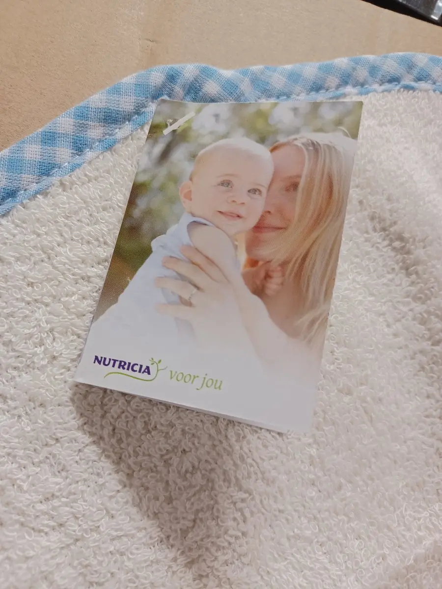 Nutricia Baby Spuugdoekje - Wit