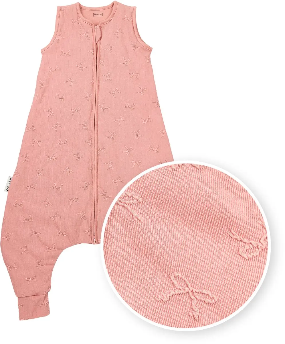 Meyco Baby Studio Collection Bow Slaapoverall Jumper