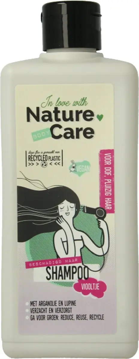 Nature Care Shampoo Viooltje 500ml - Droog & Beschadigd Haar