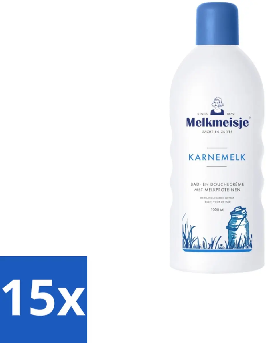 Melkmeisje Karnemelk Douche & Bad 1000ml