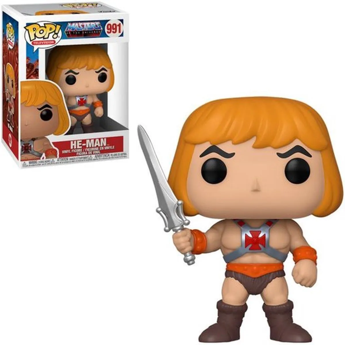 Funko POP! Masters of the Universe He-Man Verzamelfiguur 9cm - Multicolor
