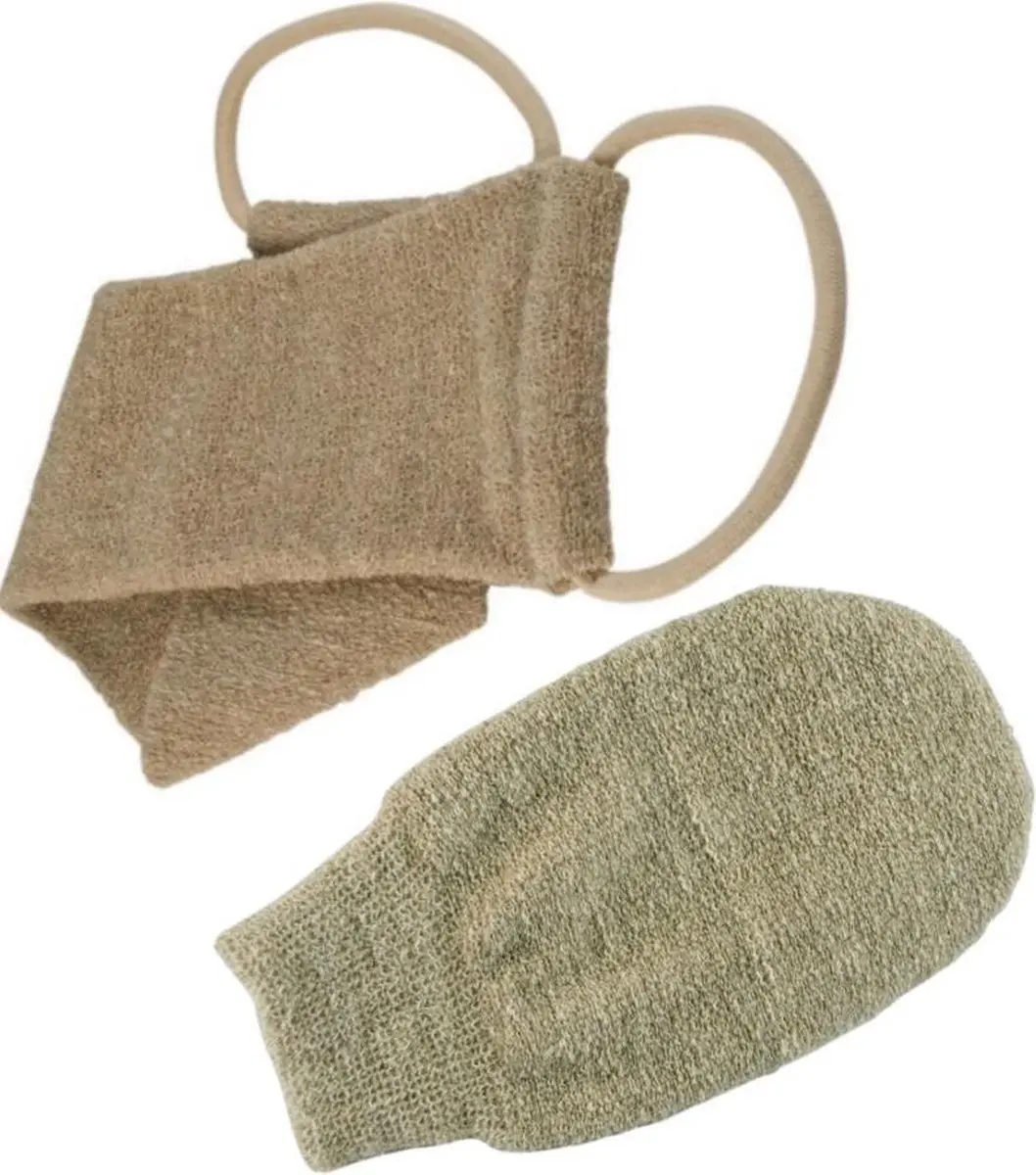 Naturae Donum Scrubband & Handschoen Hennep
