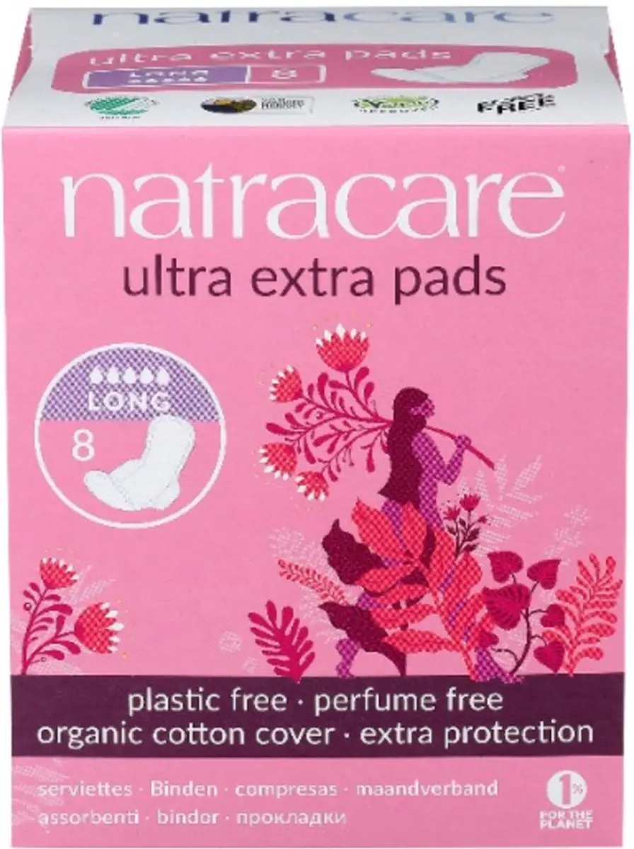 Natracare Maandverband Ultra Extra Long