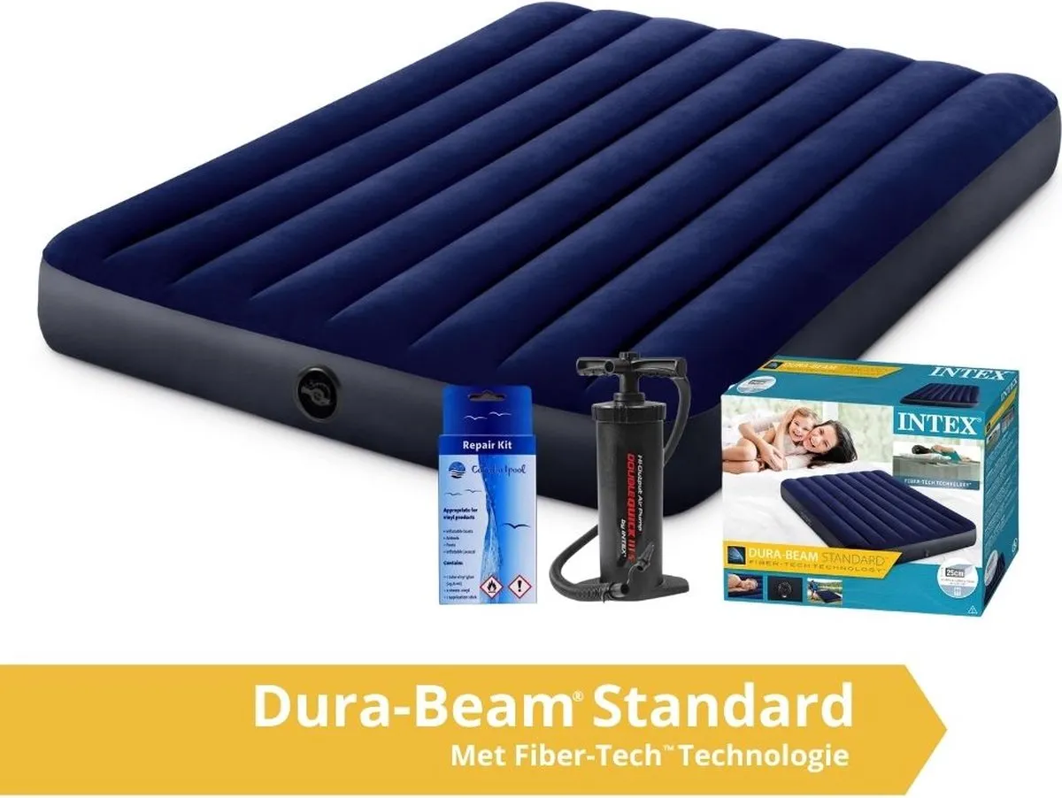 Intex Classic Dura-Beam Luchtbed 2 Persoons
