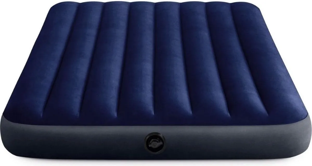 Intex Classic Dura-Beam Luchtbed 2 Persoons - 203x152x25cm - Blauw - afbeelding 6 van 6