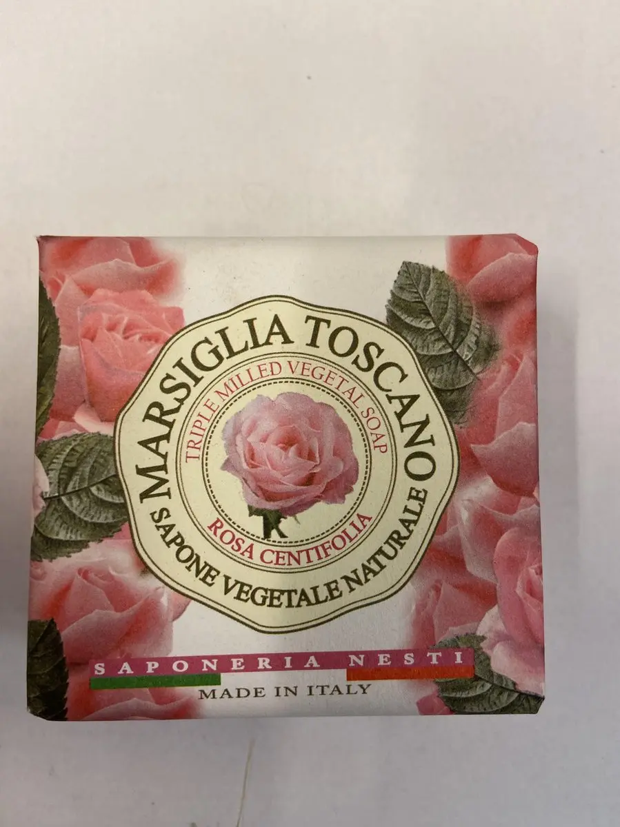 Nesti Dante Zeepblok Marsiglia Rozen 200ml