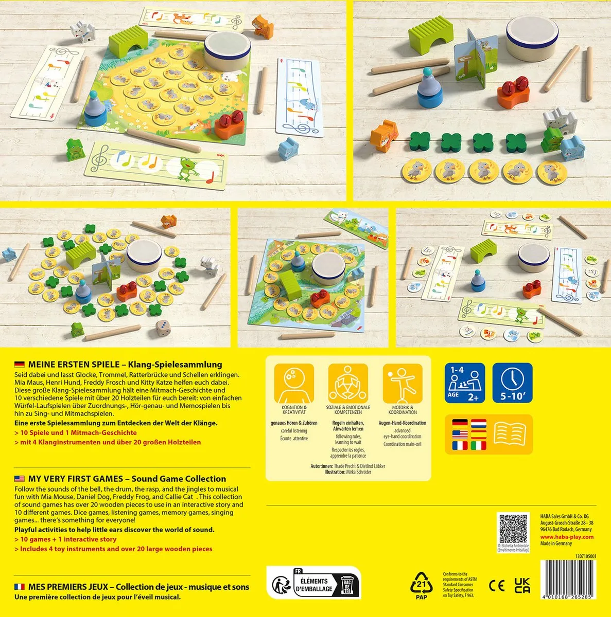 Haba Klang-Spelenset - Multicolor