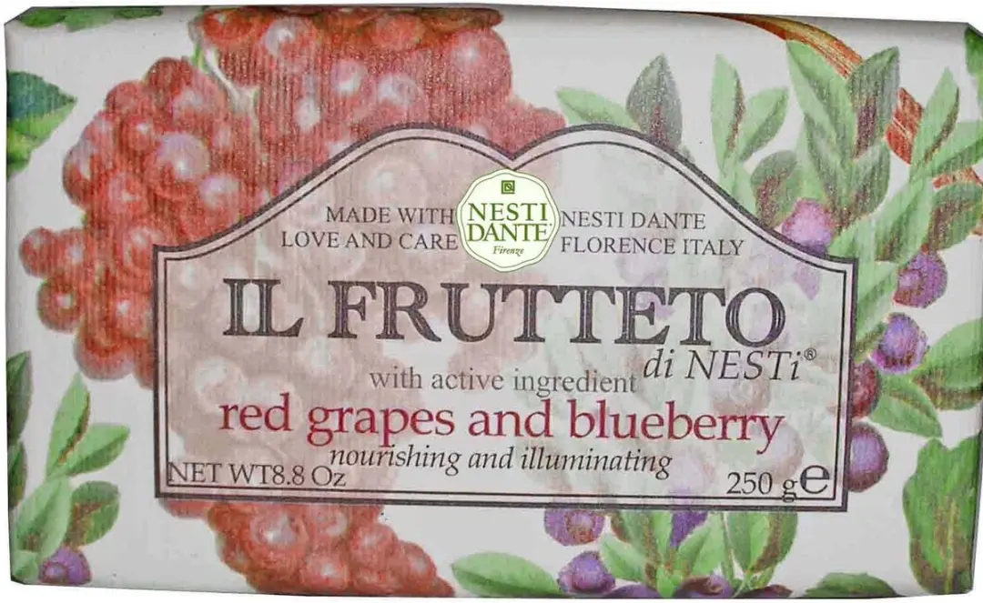 Nesti Dante Il Frutteto Rode Druif & Bosbes Zeep 250g