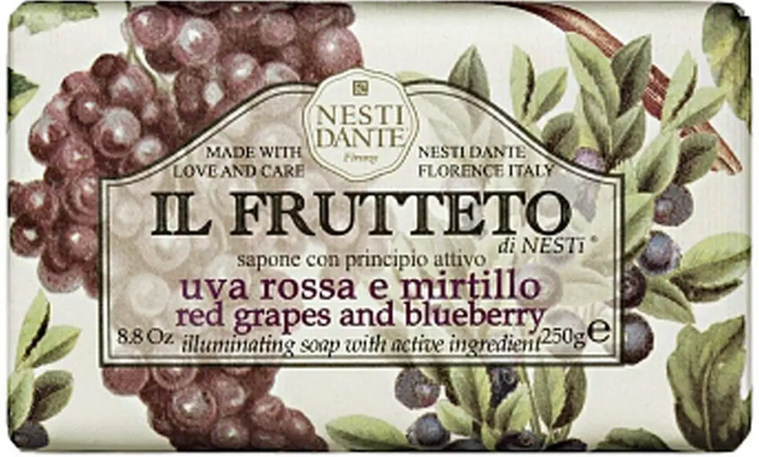 Nesti Dante Il Frutteto Rode Druif & Bosbes Zeep 250g