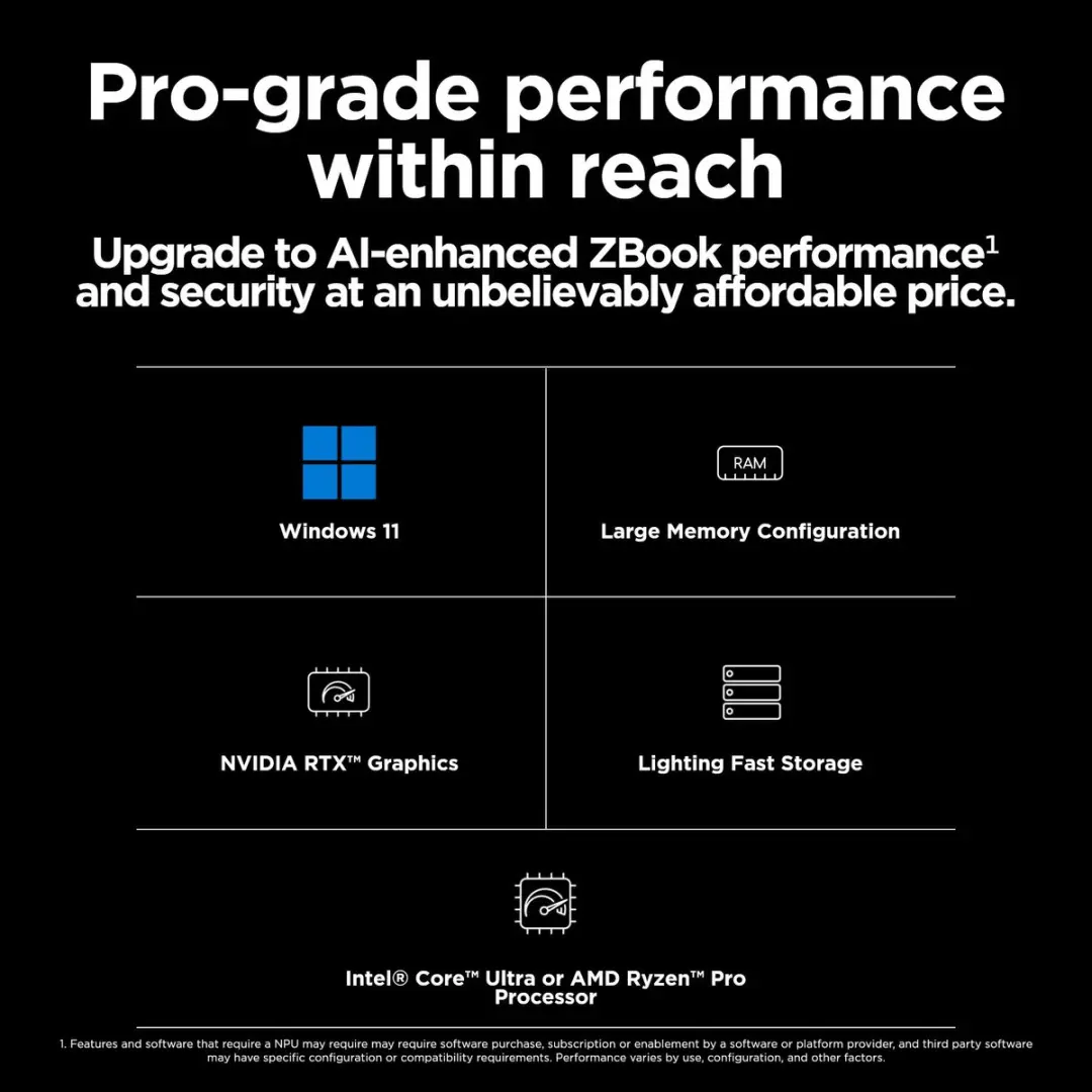 HP ZBook Power G11 16" Workstation - RTX 2000 Ada 8GB - afbeelding 6 van 6